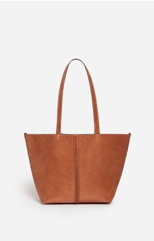 Vanessa Bruno Small Tote Bag in Biscuit