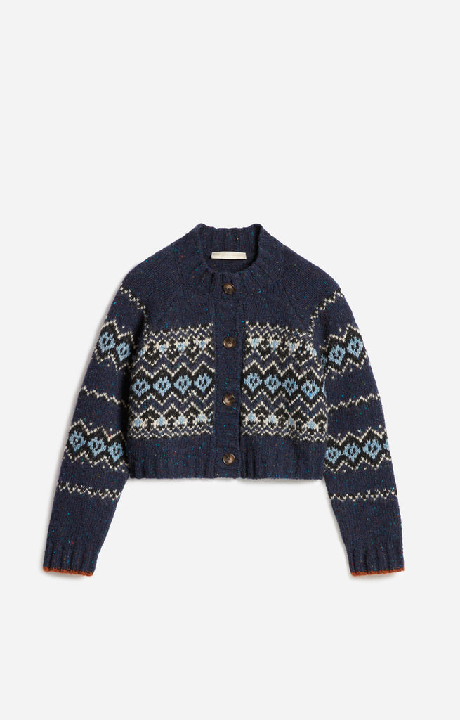 Vanessa Bruno Damas Cardigan in Marine