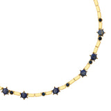Talis Chains Los Angeles Choker in Lapis