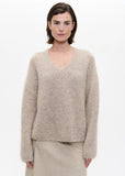 Zenggi Soft V Neck in Beige