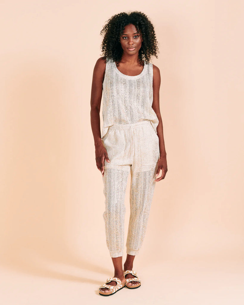 Valerie Khalfon Powells Pants in Silver