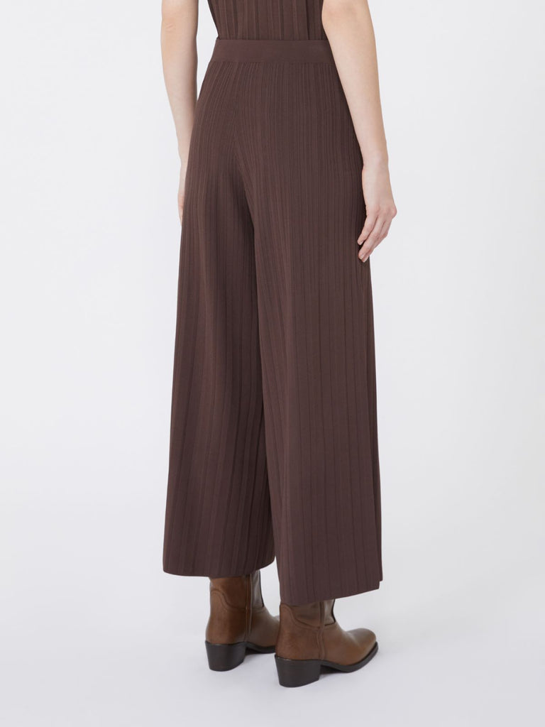 Maxmara Weekend Superbo Trousers in Chocolate