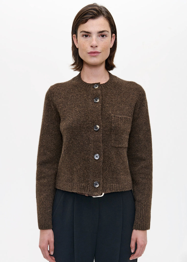 Zenggi Crop Cardi in Bronze