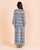 Valerie Khalfon Surabaya Coat in Blue