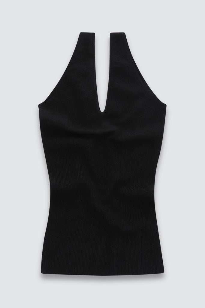 Colorush Marseille Long Top in Black