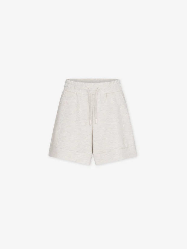 Varley Alder Short in Ivory Marl