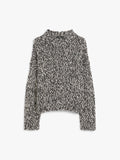 Maxmara Weekend Crine Wool Marl Knit in Black