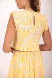 Sundress Malone Top in Yellow