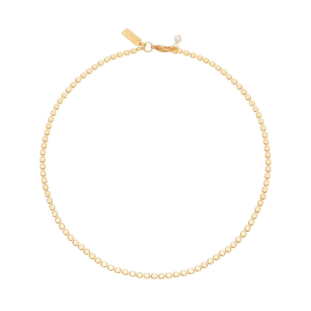 Talis Chains Dot Chain Choker in Gold