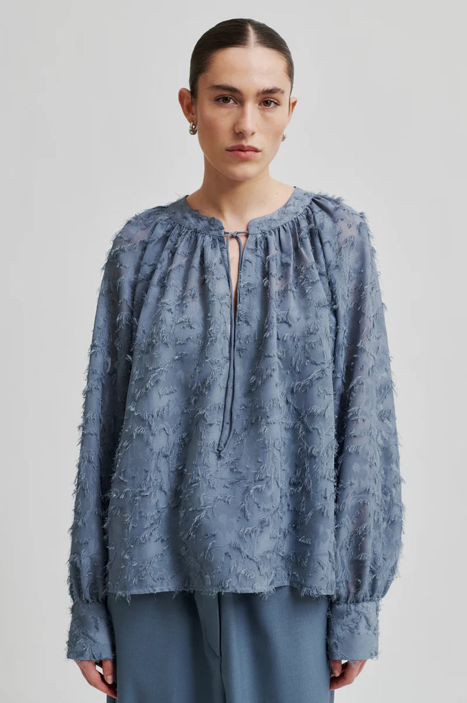 Second Female Carey Blouse in Flint