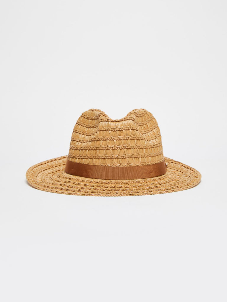 Maxmara Weekend Agenda Hat in Tobacco