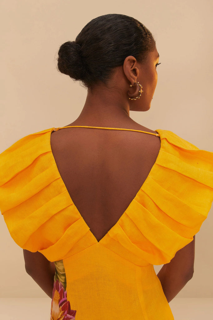 Farm Rio Spring Awakening Midi Dress