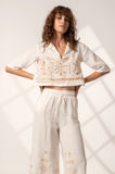 Aether Concept Top in White Gold
