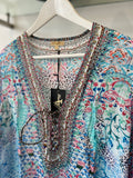 Valery Vain Fanny Blouse in Portazul