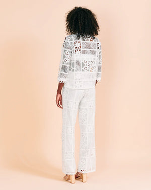Valerie Khalfon Pasadena Pants in White