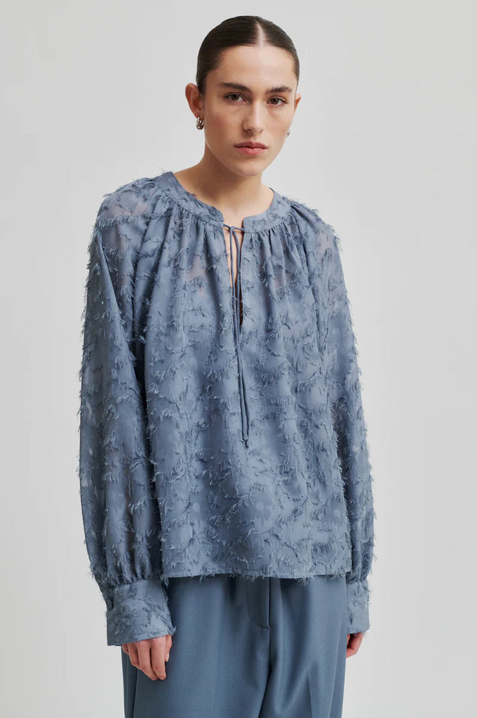Second Female Carey Blouse in Flint