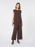 Maxmara Weekend Superbo Trousers in Chocolate