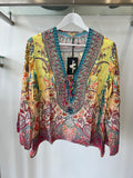 Valery Vain Fanny Blouse in St Tropez