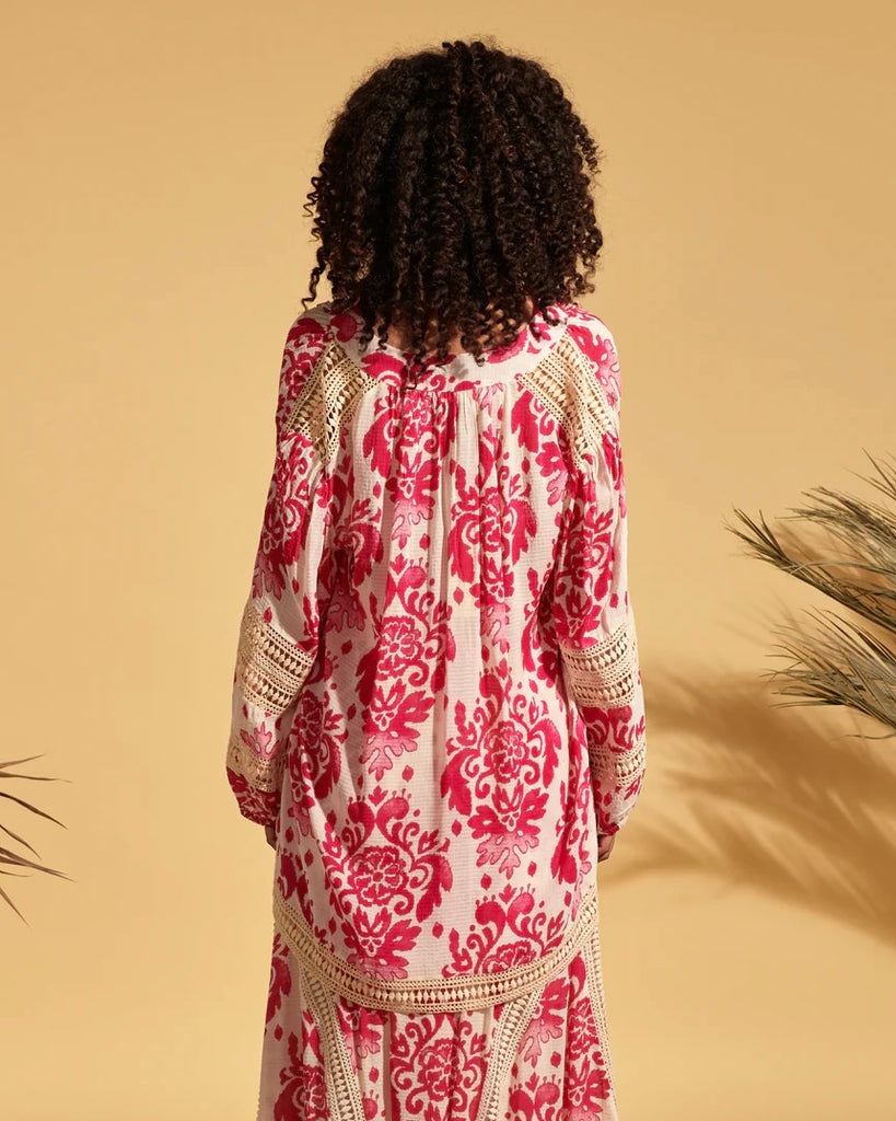 Valerie Khalfon Tanaka Top in Pink