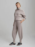 Varley Relaxed Pant in Taupe Marl