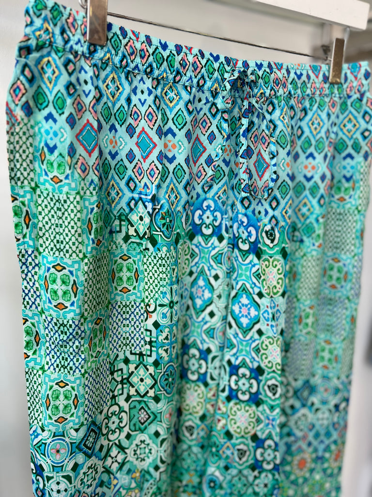 Valery Vain Carla Pants in Aquarius
