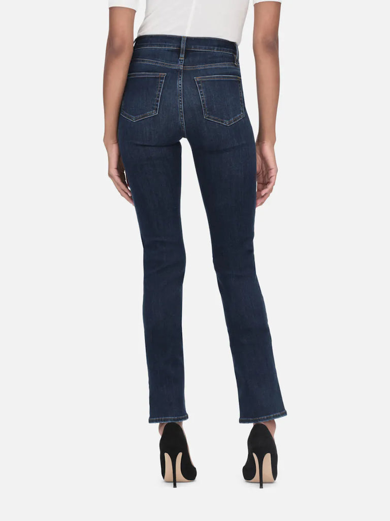 Frame Le High Straight Long Jean in Majesty
