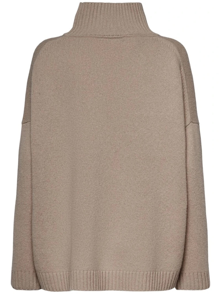Maxmara Weekend Borgia Wool Sweater in Light Brown