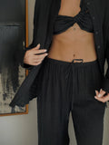 Luciee Josephine Relaxed Pant in Black