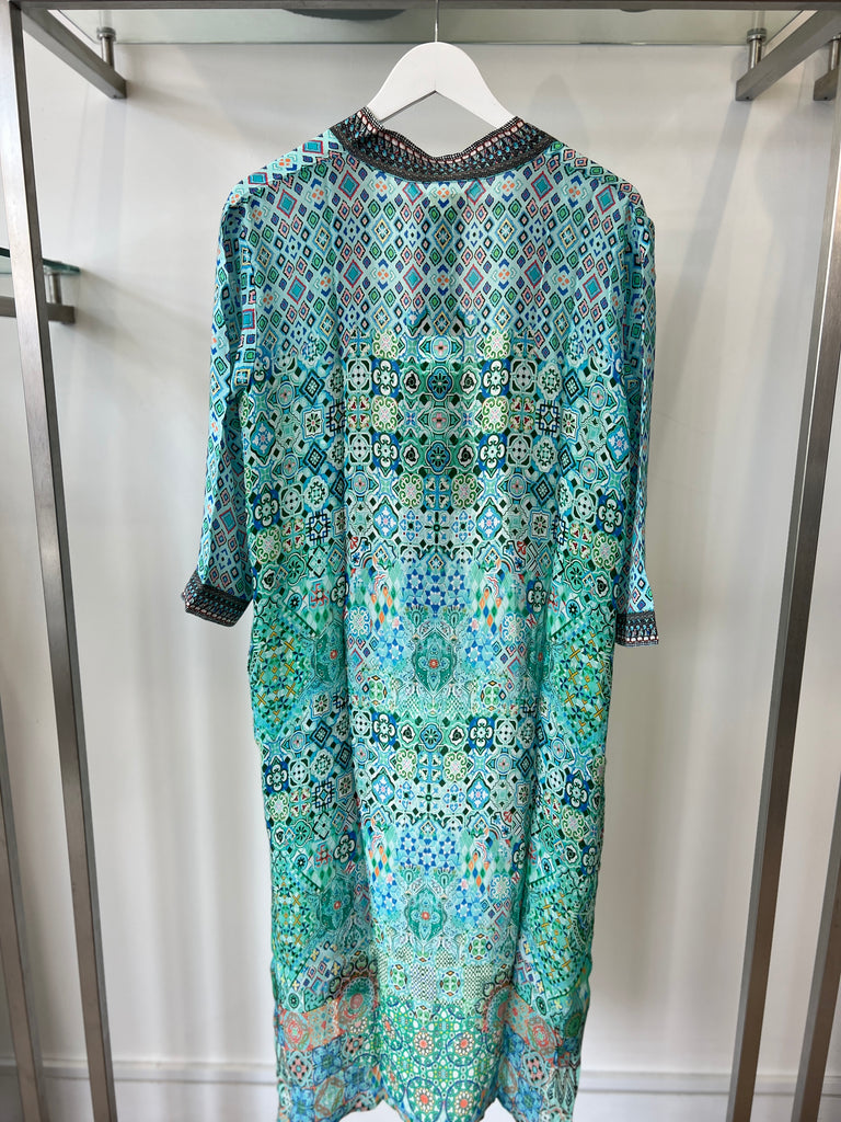 Valery Vain Kaja Kimono in Aqua
