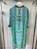 Valery Vain Kaja Kimono in Aqua