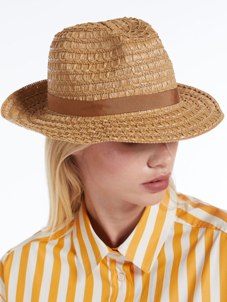Maxmara Weekend Agenda Hat in Tobacco