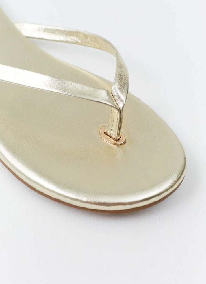 Melissa Odabash Sandals in Gold