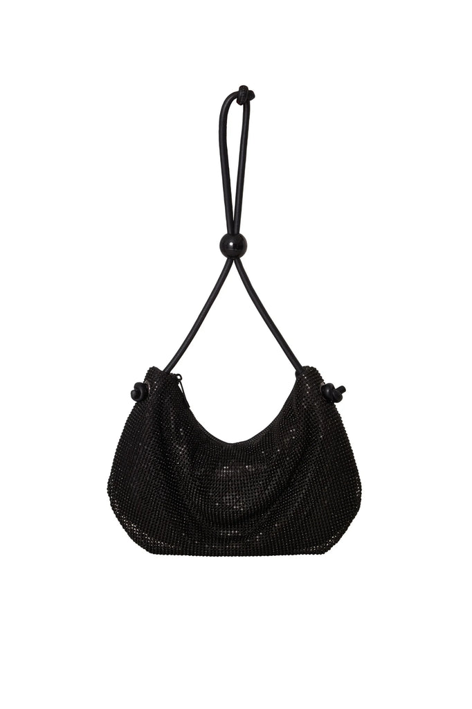 Malina Everly Sparkling Evening Bag in Black