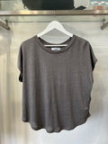 Not Shy Zoe T-Shirt in Ardoise