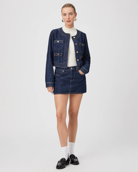Paige Kiya Jacket in Michiru Blue