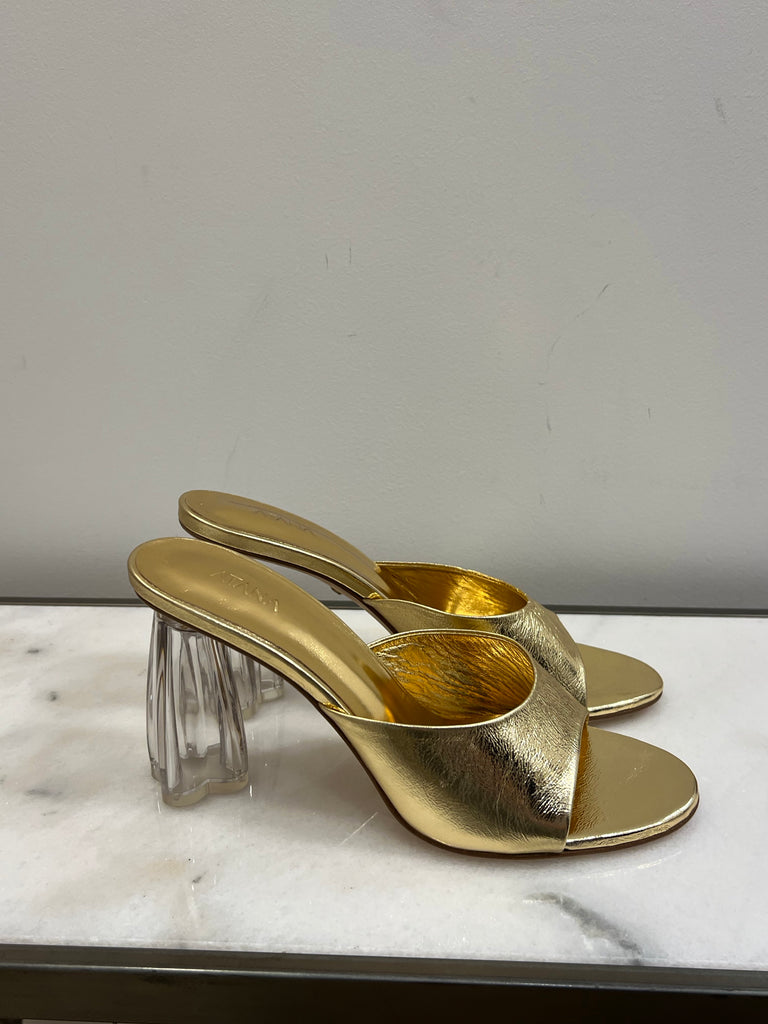 Atana Fiorellini Mule in Gold