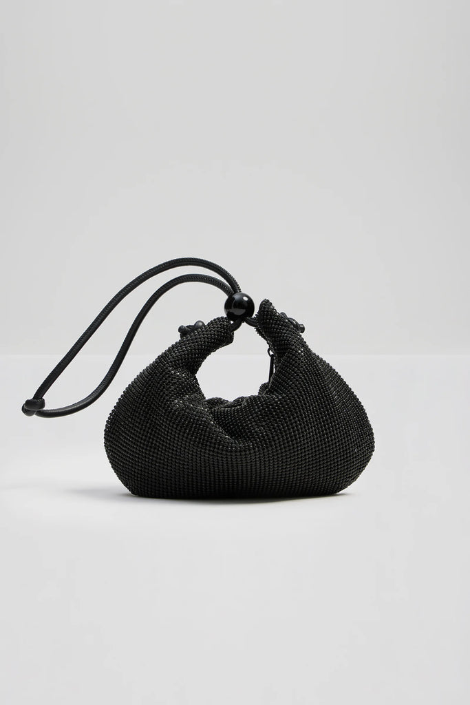 Malina Everly Sparkling Evening Bag in Black