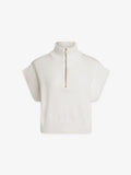 Varley Fulton Cropped Knit in Snow White