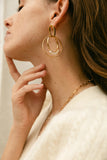 Gisel B Georgie Earrings in Gold