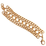 Raquel Welche 69 Rock Cuff in Gold