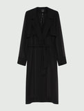 Marella Galizia Trench Coat in Black