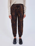 Not Shy Lexie Trousers in Animal Print