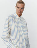Day Birger Et Mikkelson Julianna Shirt in Blue Stripe