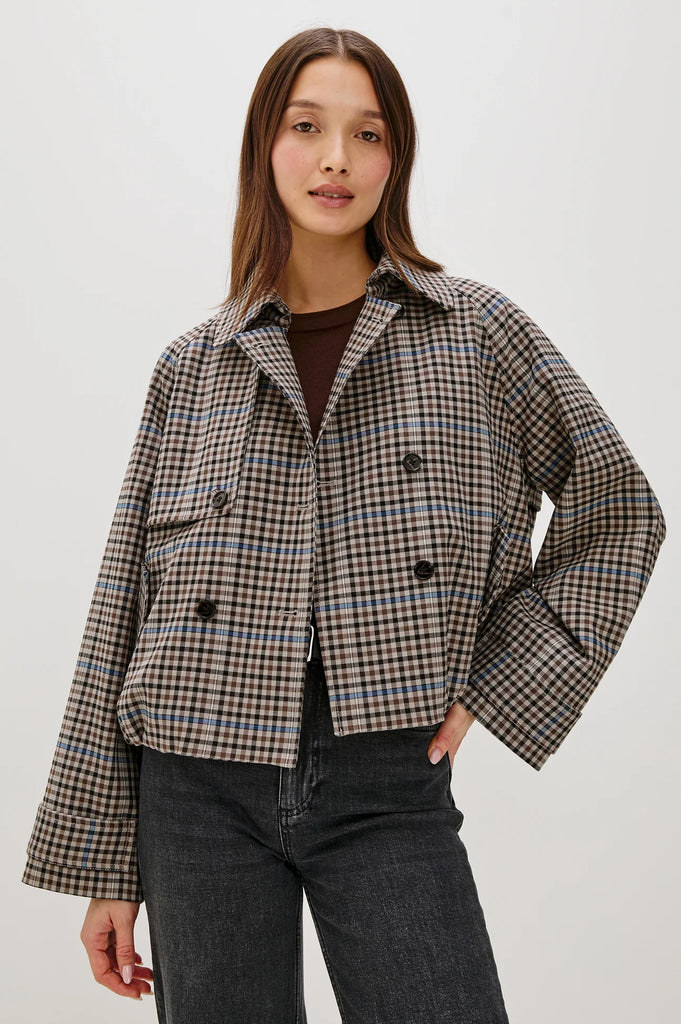 Rails Jett jacket in Mocha