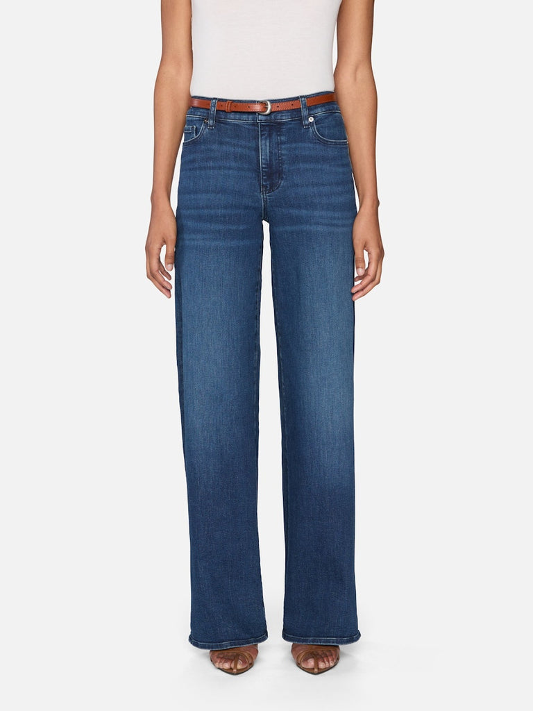 Frame Le Slim Palazzo Long in Keepsake