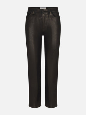 Frame Le Sleek Straight in Mood Ring Coated Black