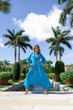 Silk 95 Five Palm Beach Dress in Azur