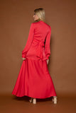 Silk 95 Five Ananda Dress in Red