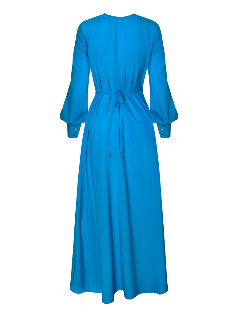 Silk 95 Five Palm Beach Dress in Azur