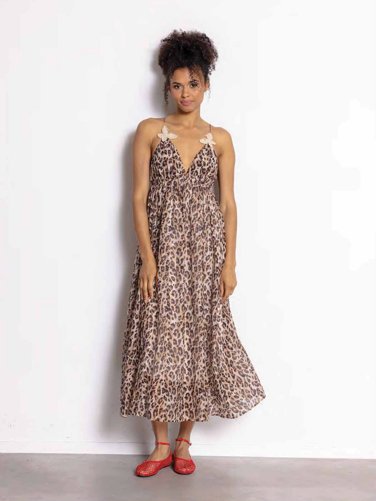 Dreamcatcher Liberty Dress in Animal Print